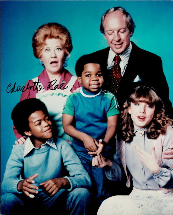 Charlotte Rae (Diff'rent Strokes, The Facts of Life) signed 8x10 Photo Poster painting