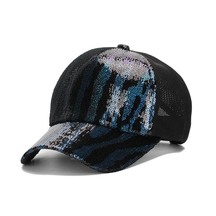 2023 Trendy Glossy Surface Baseball Cap Trucker Hats For Men Women Summer Reflective Caps Sun Hat