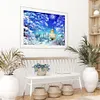 Diamond Painting -DIY Round Drill Moon Snow Church(60x50cm)