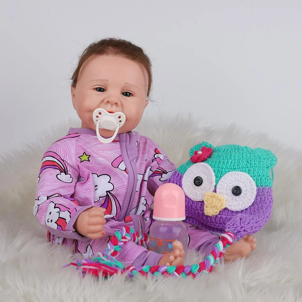 22'' Clever Amy Reborn Dolls Girl - Reborn Shoppe