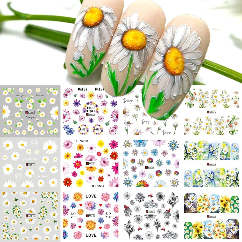 Churchf Graffiti Nail Stickers Lettering Water Nail Decals Trippy Rainbow Lips Sliders French Manicure Tips Watermarks GLJF37-48-Nail Inspo