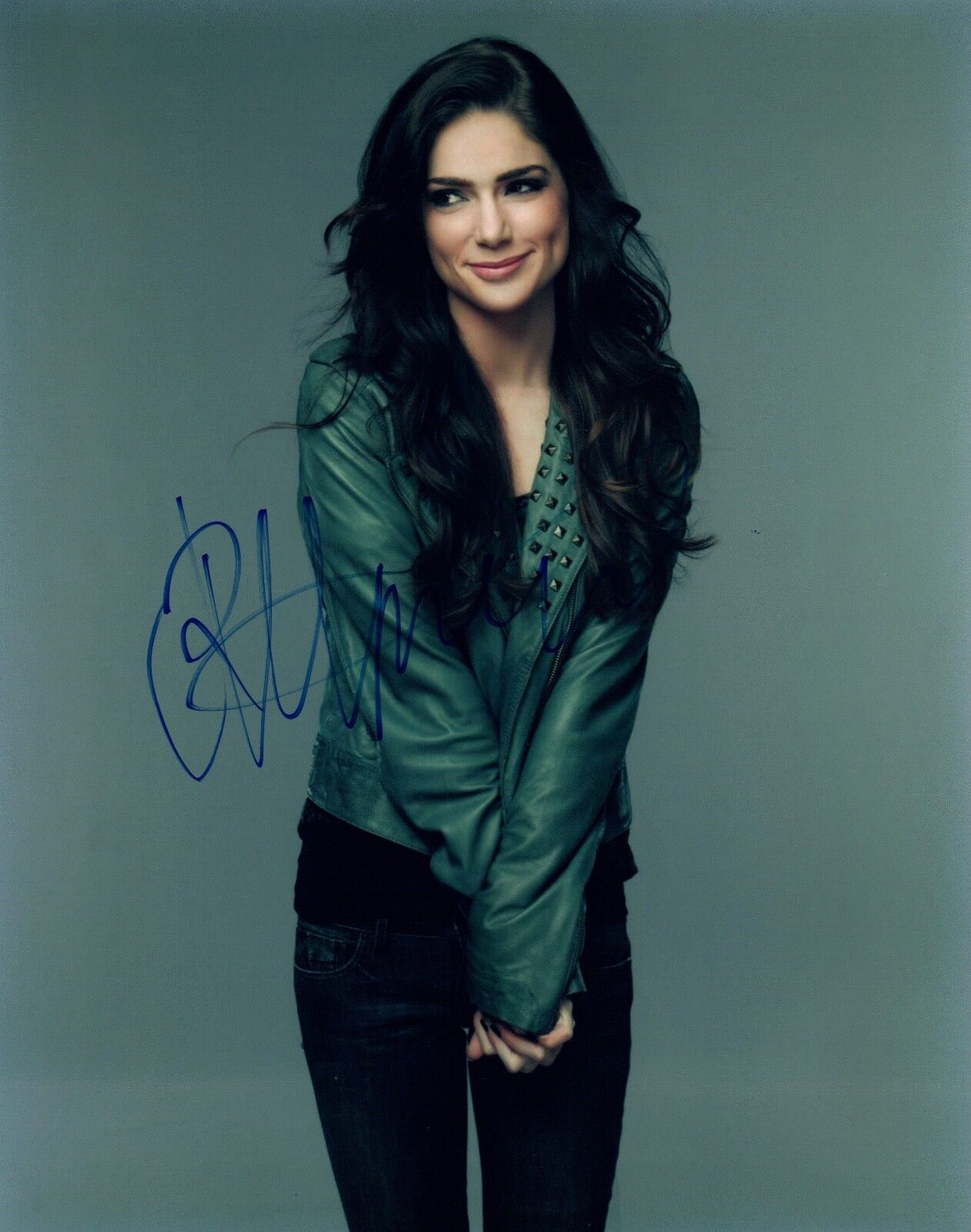 Janet Montgomery Signed Autograph 8x10 Photo Poster painting SALEM Actress COA