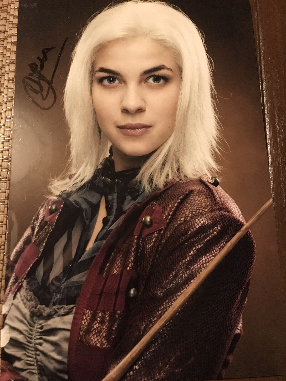 NATALIA TENA SIGNED HARRY POTTER NYMPHADORA TONKS Photo Poster painting