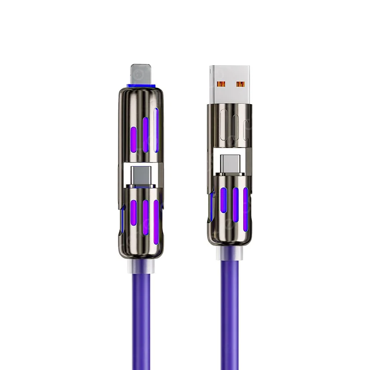 [⛄Final 3-hour Preferential Deal⛄]📲240W🔥4-in-1 USB Cable -⚡Buy More Save More⚡