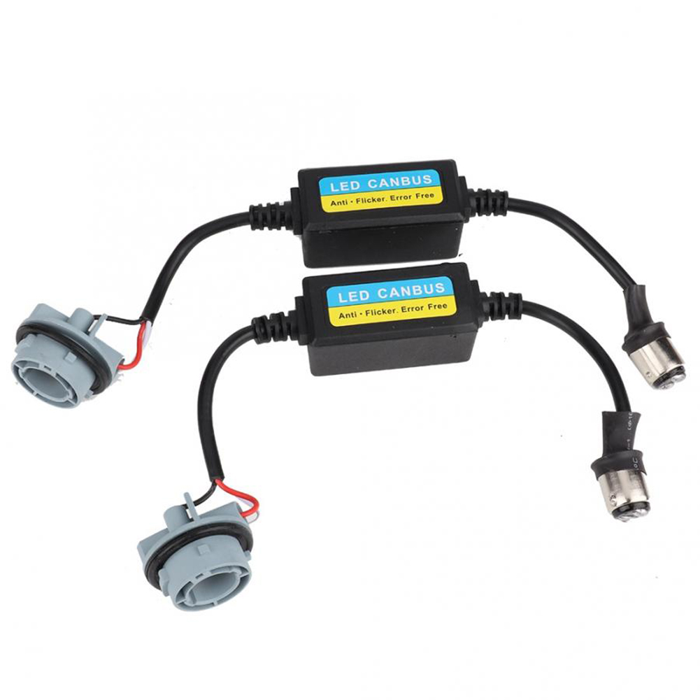 

1 Pair BAY15D 1157 LED Turn Signal Canbus Error Free Anti Flicker Resistor, 501 Original