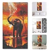 (US Only)5D DIY Full Round Drill Diamond Painting Elephant Kit Home Decor Art 40x70cm