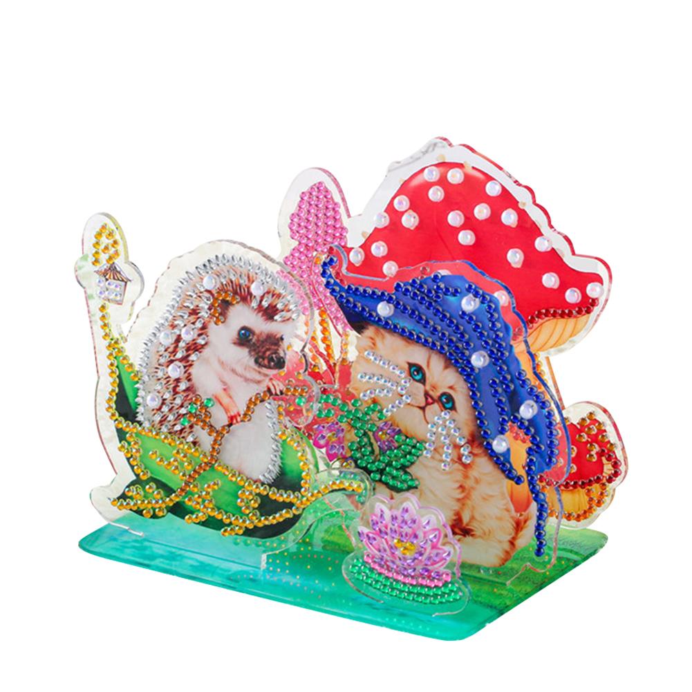 

Hedgehog Cat- 5D DIY Craft-Sticker, 501 Original