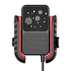 Cooling Motorcycle Phone Mount with USB/TYPE-C Charging Port Motorcycle Phone Holder 360 Rotation Cellphone Cradle Adjustable for 5.4-7.8 Inch Smartphone (Handlebar)