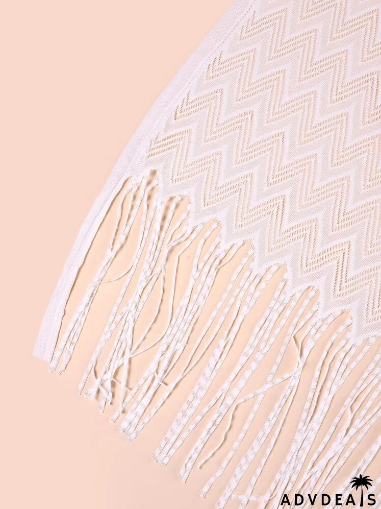 Chevron Pattern Shawl Scarf