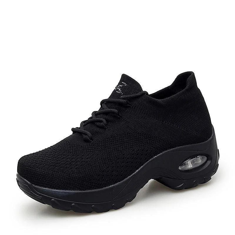 Women'S Flying Woven Non-Slip Breathable Comfortable Shoes