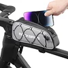 Rock Brothers Bicycle Top Tube Bag Reflective Travel Cycling Equipment Accessories Saddle Bag Road Mountain Front Beam Bag