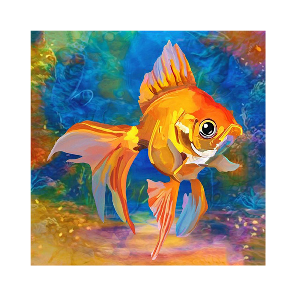 

Gold Fish - Square Drill Diamond Painting - 30*30CM, 501 Original
