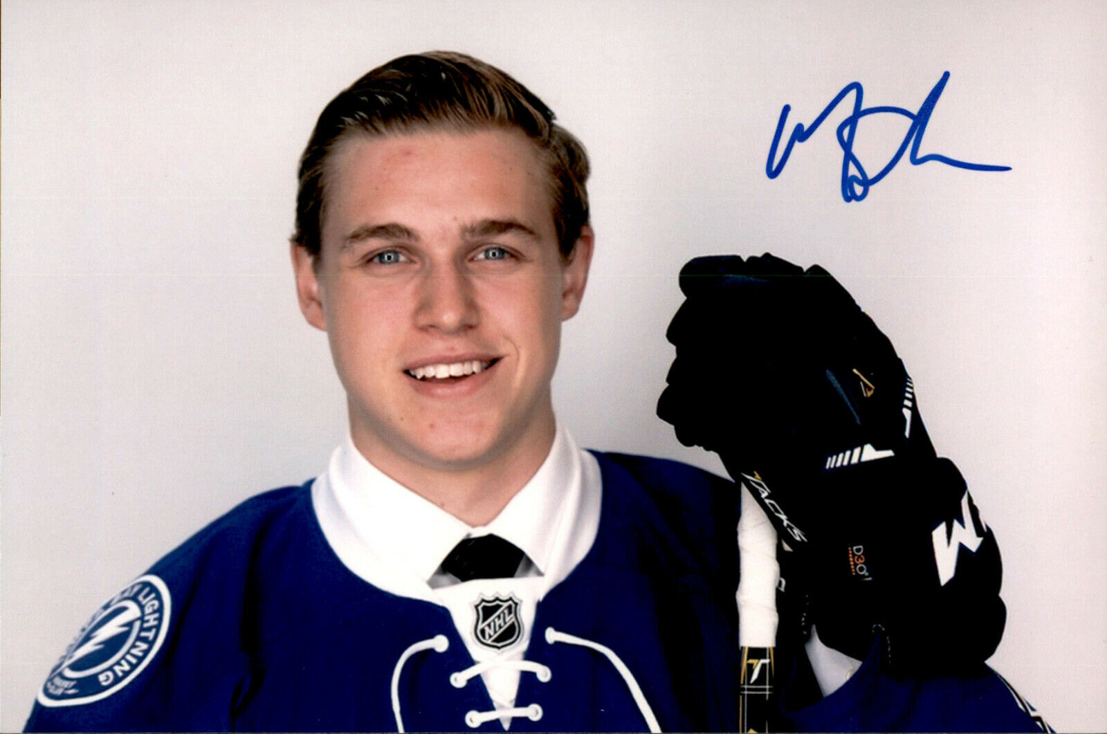 Mitchell Stephens SIGNED 4x6 Photo Poster painting TAMPA BAY LIGHTNING