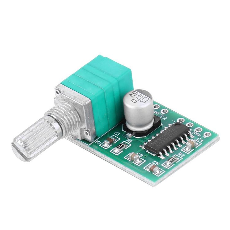 Mini PAM8403 5V Power Audio Amplifier Board 3Wx2 w/Switch Potentiometer USB