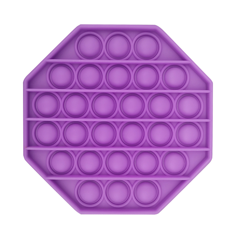 

Purple Octagon - Pop It Fidget Toy, 501 Original