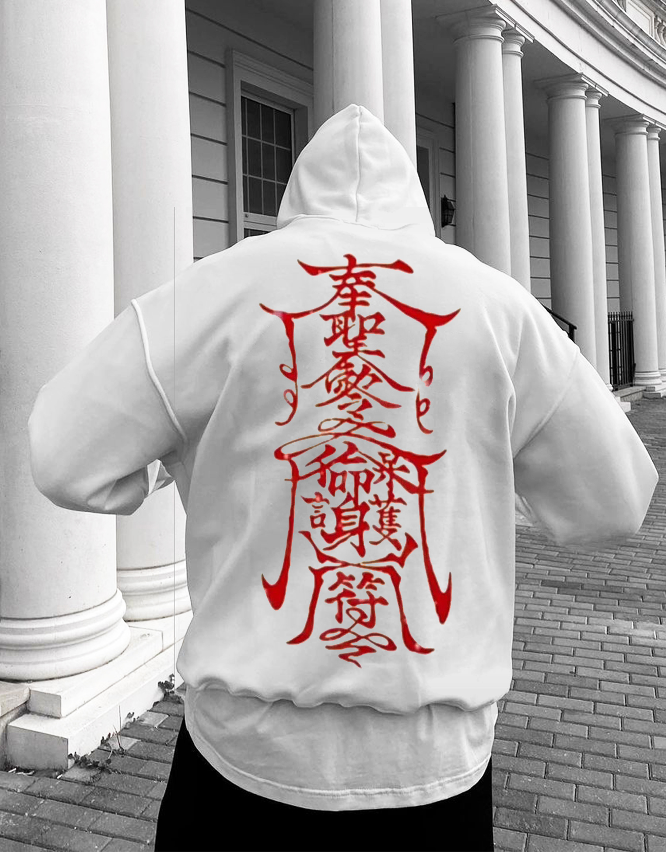 Amulet Spell Print Hoodie / TECHWEAR CLUB / Techwear