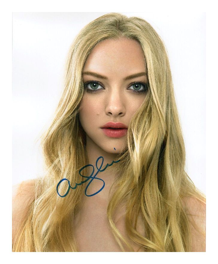 AMANDA SEYFRIED AUTOGRAPHED SIGNED A4 PP POSTER Photo Poster painting PRINT 1