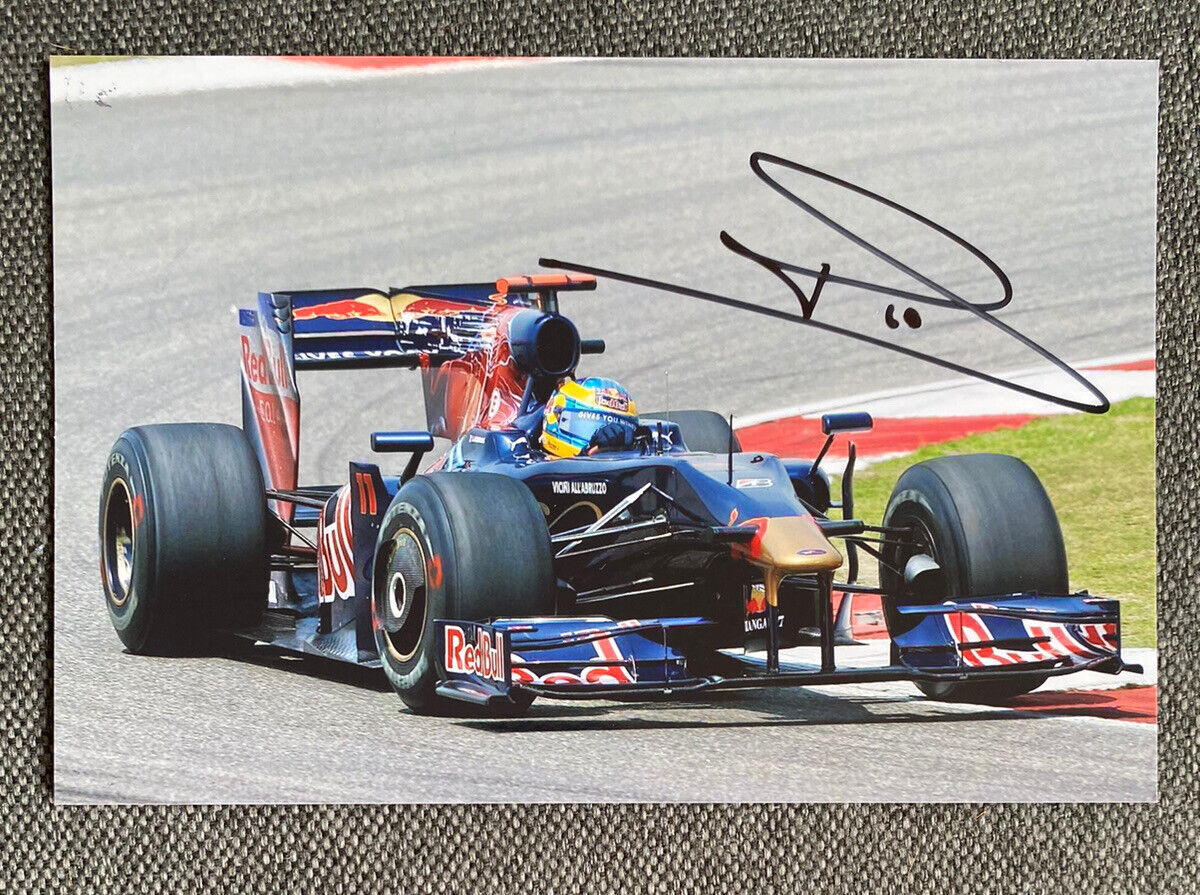 Sébastien Bourdais Autograph On Photo Poster painting 3 7/8x5 7/8in Autographed Signed