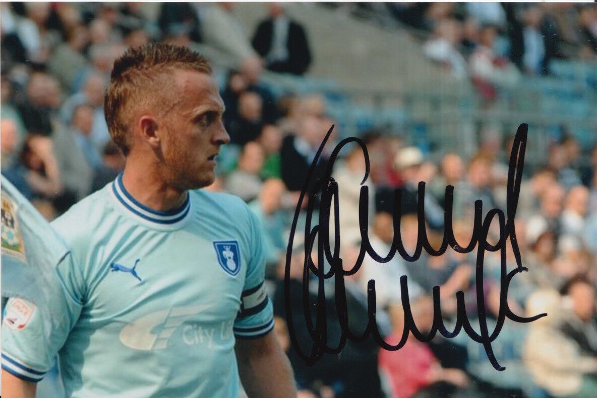 COVENTRY CITY HAND SIGNED SAMMY CLINGAN 6X4 Photo Poster painting 3.