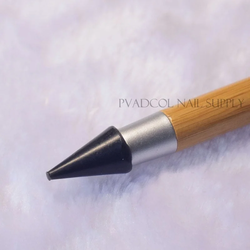 Acrylic Nail Art Manicure Crystal Gem Rhinestone Studs Picker Wax Pen Dual-ended Application Tool-Nail Inspo