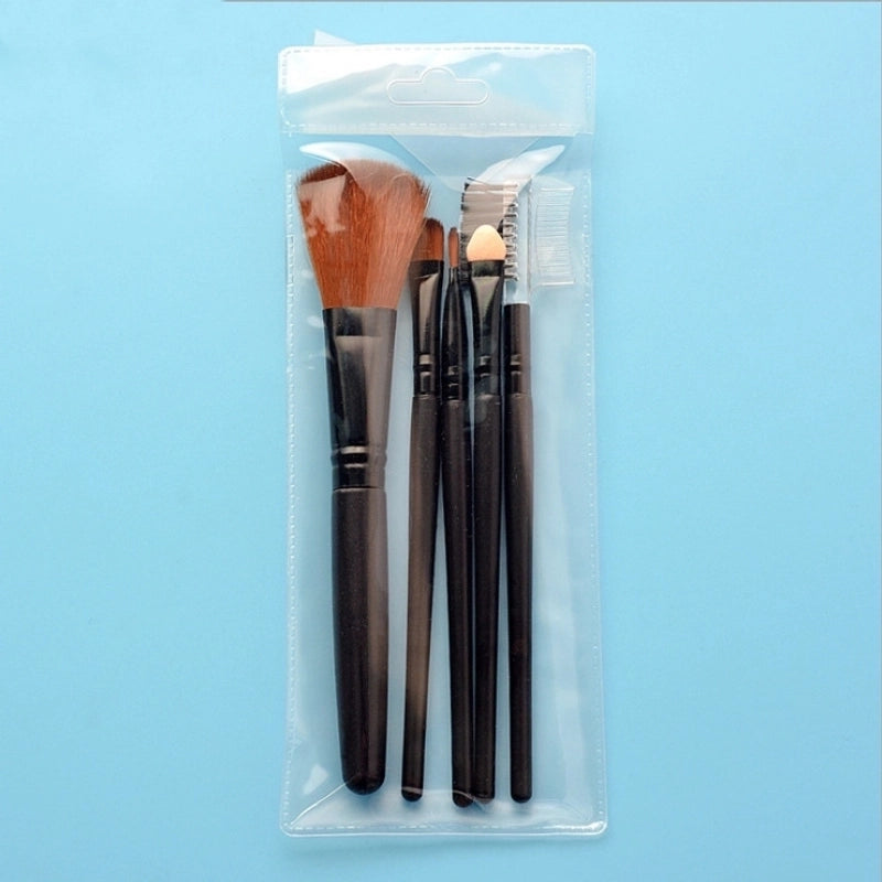 Fashion Artificial Fiber Plastic Plastic Handle Makeup Brushes 1 Set