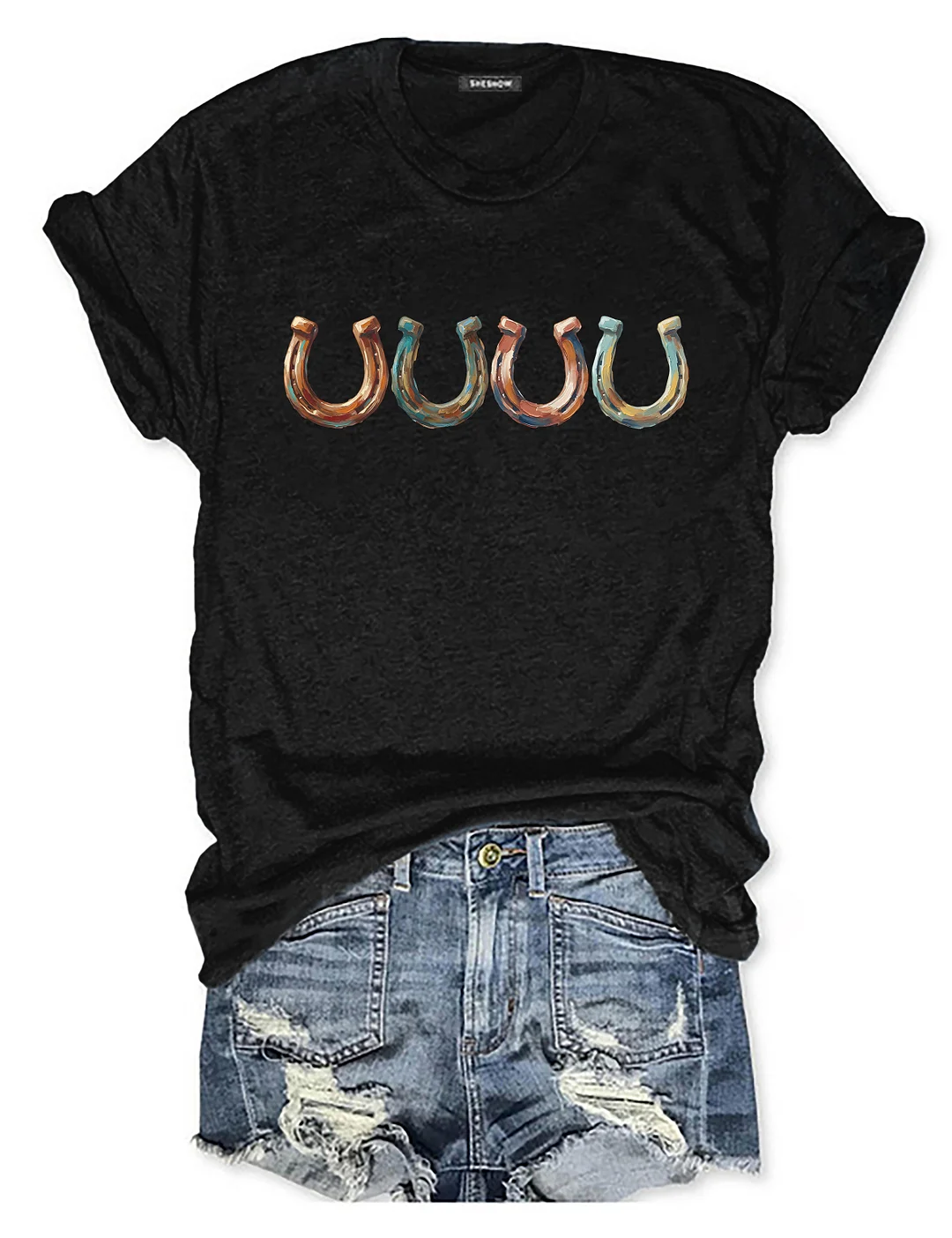 Horseshoe Horse Lover T-shirt