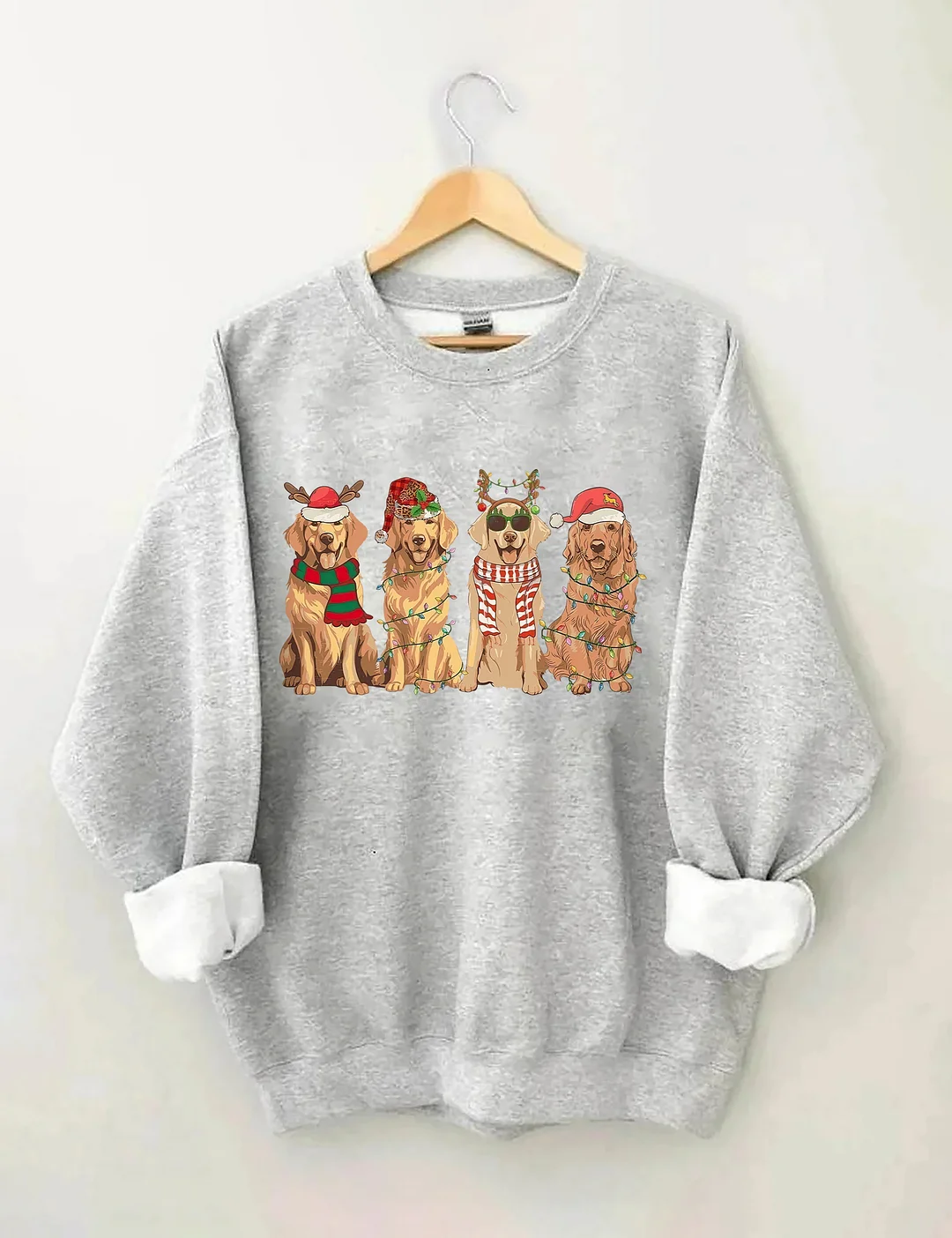 Golden Retriever Christmas Sweatshirt