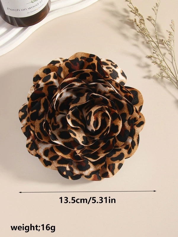 Elegant Lady Pin Flower Leopard Women’s Brooches