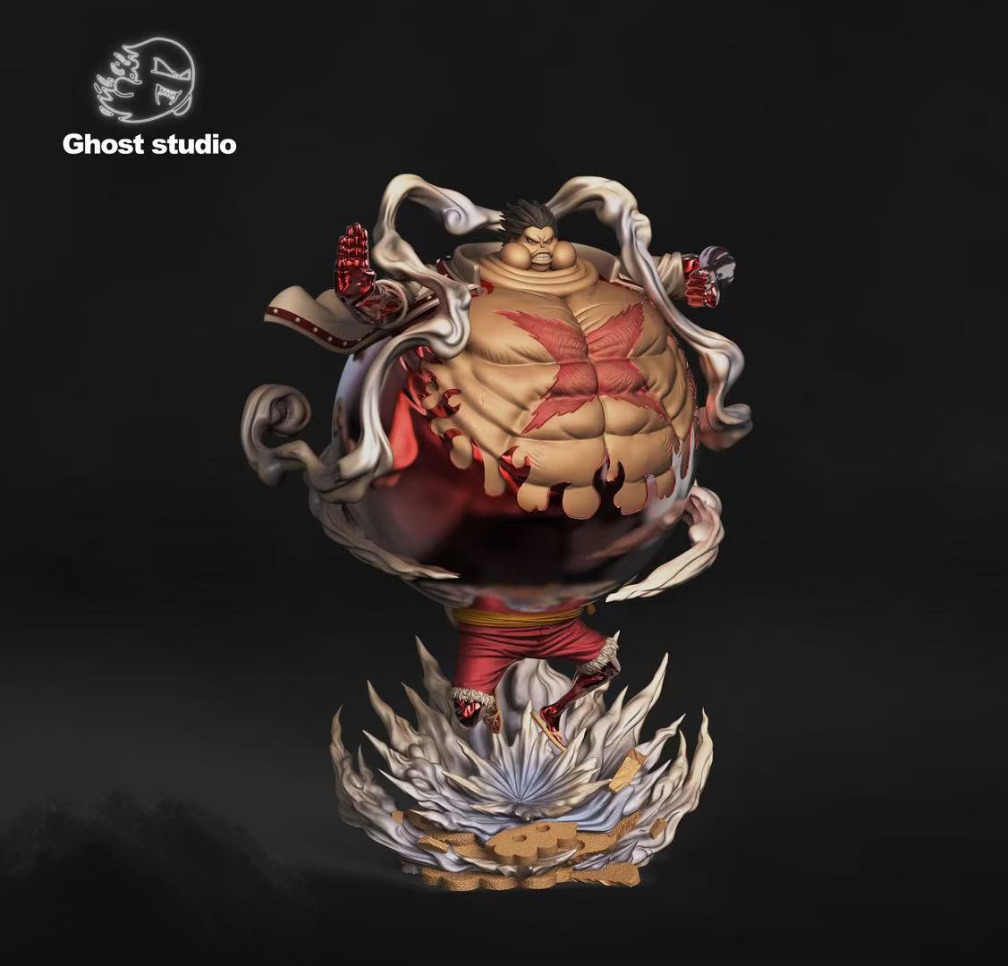 Ghost Studio - One Piece Tank Luffy Statue(GK)-