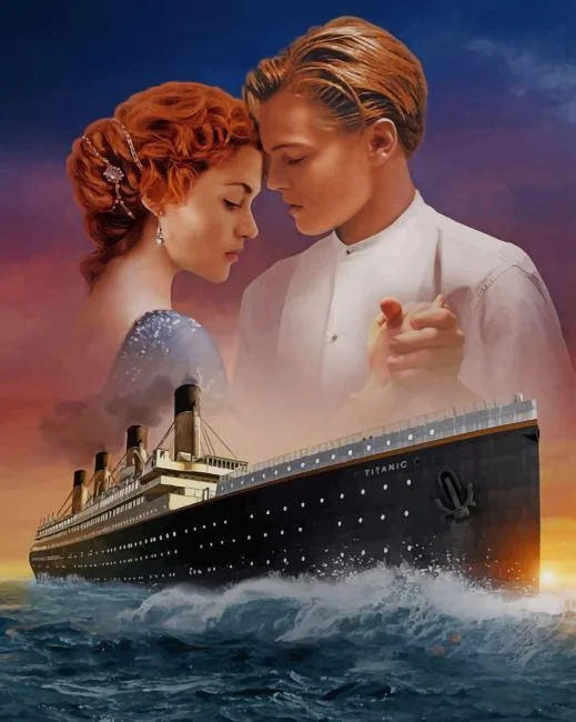Titanic Jack And Rose - NEW Paint By Numbers