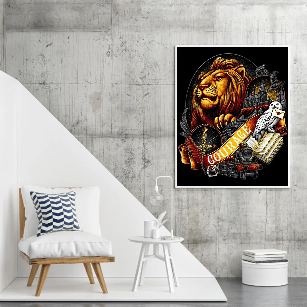 Full Printed Cross Stitch 11CT - Harry Potter(40*50cm)