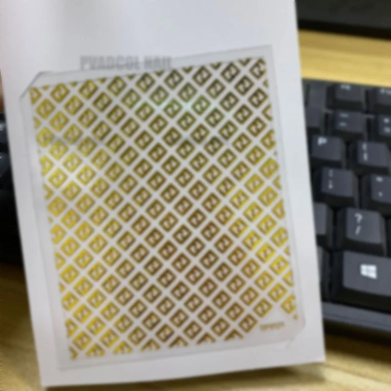 Nail Art 3D Stickers Decals Hearts Gold Manicure Nails Design Adhesive Sticker Wraps Tip Decoration-Nail Inspo