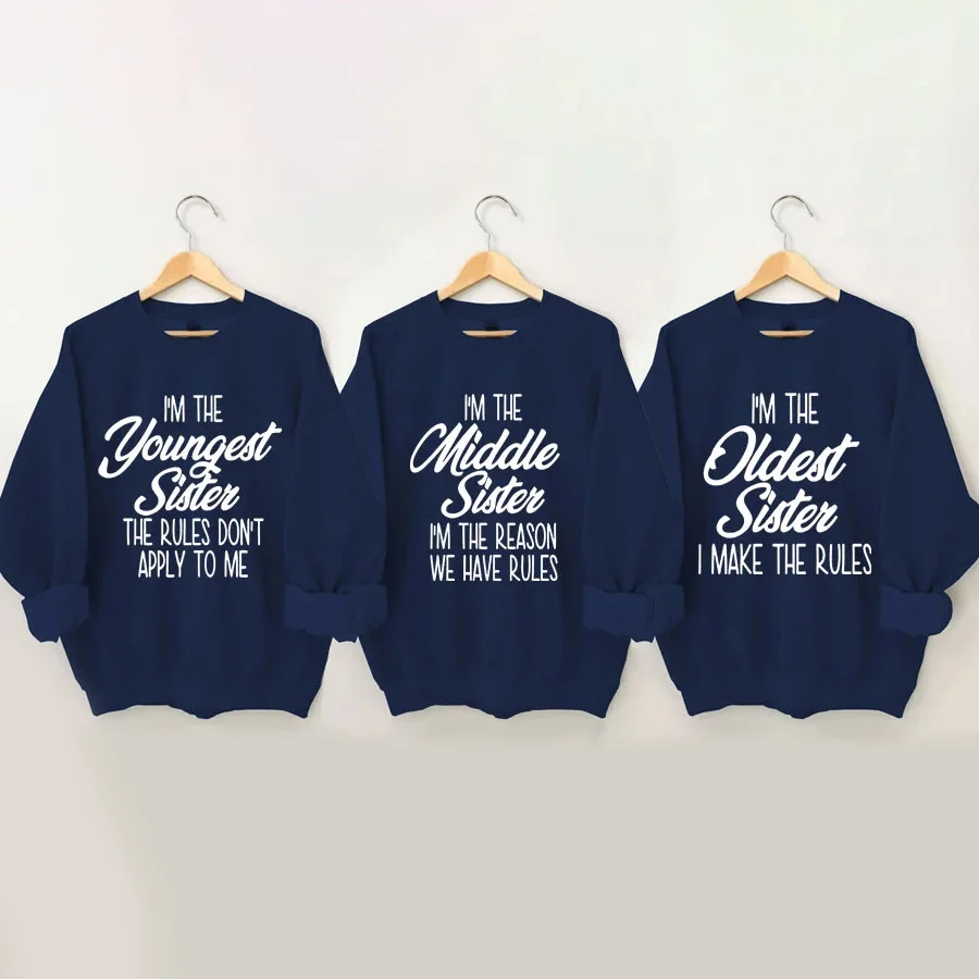 Oldest, Middle, And Youngest Sweatshirt