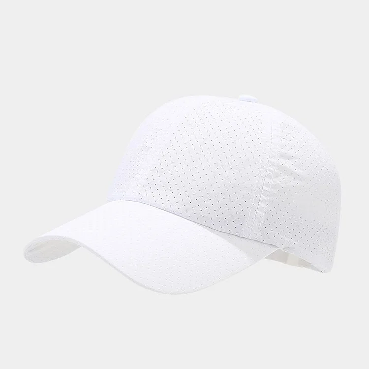 Acrylic Solid Breathable Baseball Cap Adjustable Outdoor Snapback Hats for Men and Women 174