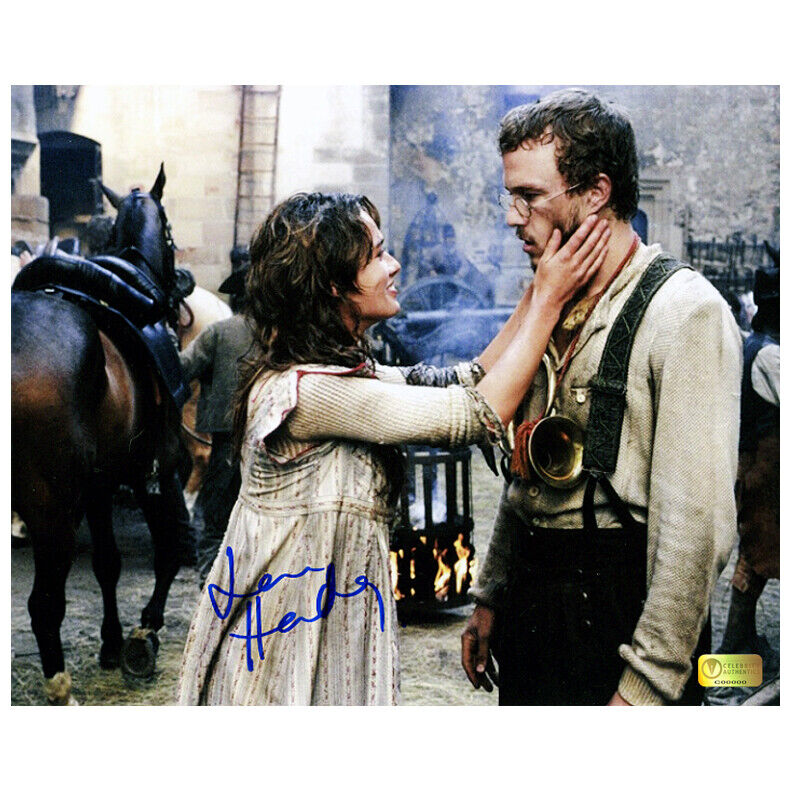 Lena Headey Autographed The Brothers Grimm 8x10 Photo Poster painting with Heath Ledger