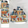 Diamond Painting Small Train Station Desktop Ornaments Kit for Decor