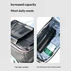 Bike Trunk Bag Bicycle Rear Seat Bag Water Resistant Reflective Cycling Pannier Large Capacity Multi-Functional MTB Tail Bags for Safety Night Cycling Accessories