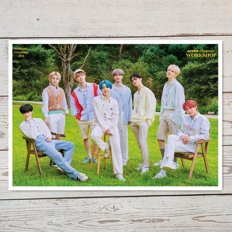 ATEEZ 2021 SEASON'S GREETINGS Poster