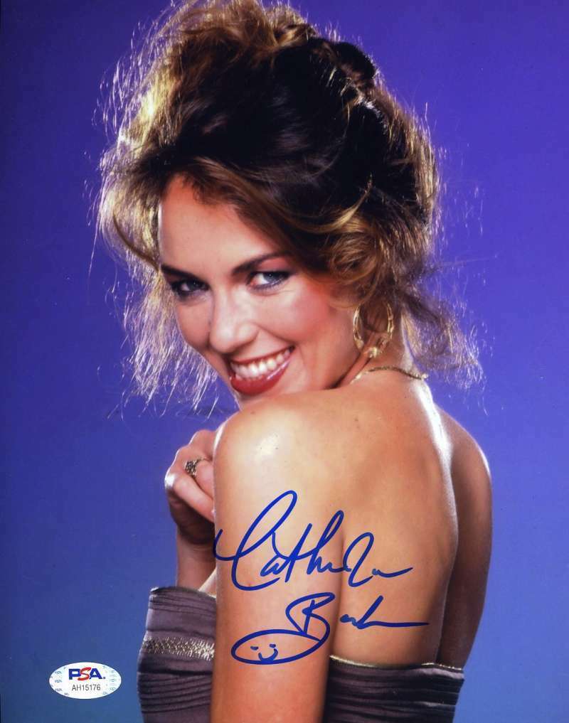 Catherine Bach PSA DNA Cert Hand Signed 8x10 Photo Poster painting Autograph