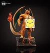 Bmax Scale Furry Orc Charizard - Private - Pokemon Resin Statue - GO Studios
