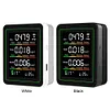 5 in 1 Indoor Air Quality Monitor CO2 Meter TVOC HCHO Temp Humidity Detector