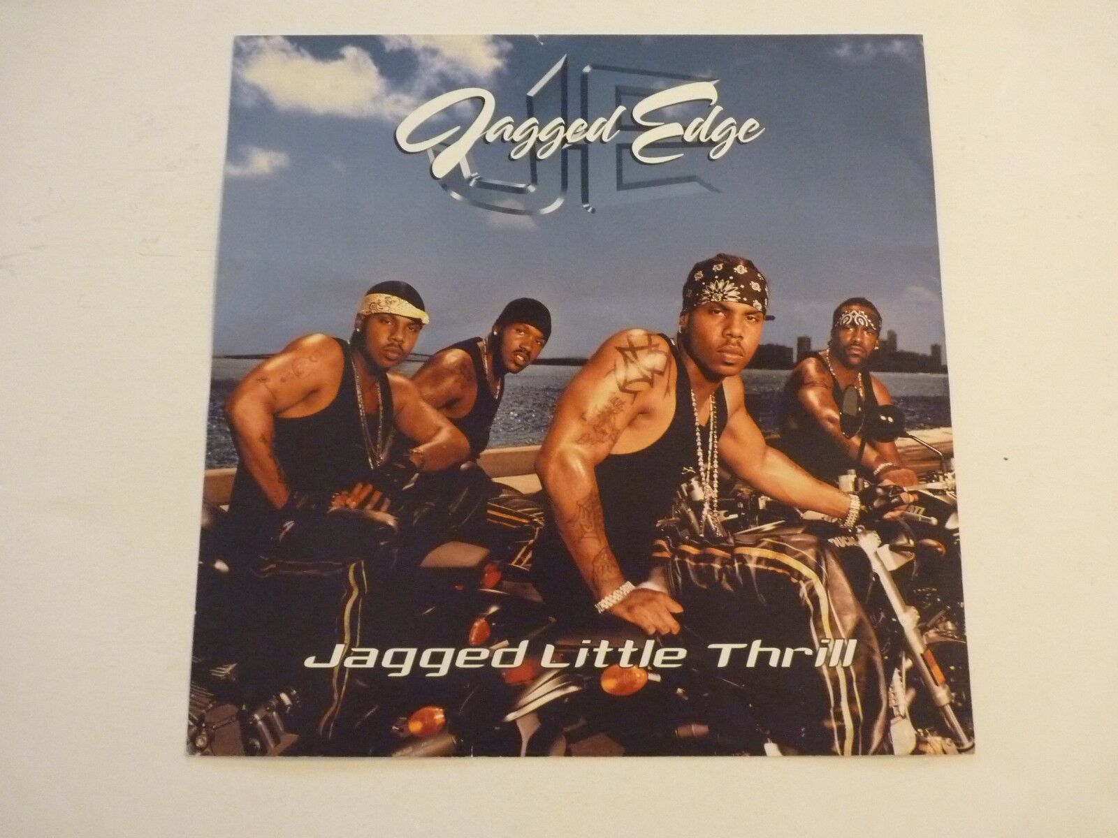 Jagged Edge Jagged Little Thrill 2001 Promo LP Record Photo Poster painting Flat 12x12 Poster