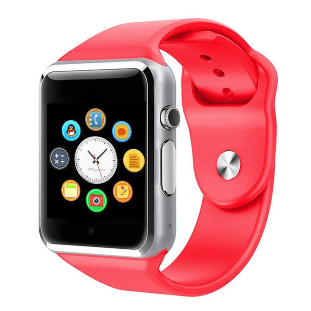 

A1 Touch Screen 2MP Camera Pedometer Smart Watch Support TF SIM (Red), 501 Original