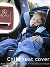 Auto Rear Child Safe Seat Bench Switch Cover for Mercedes C Class W205 2015-2021