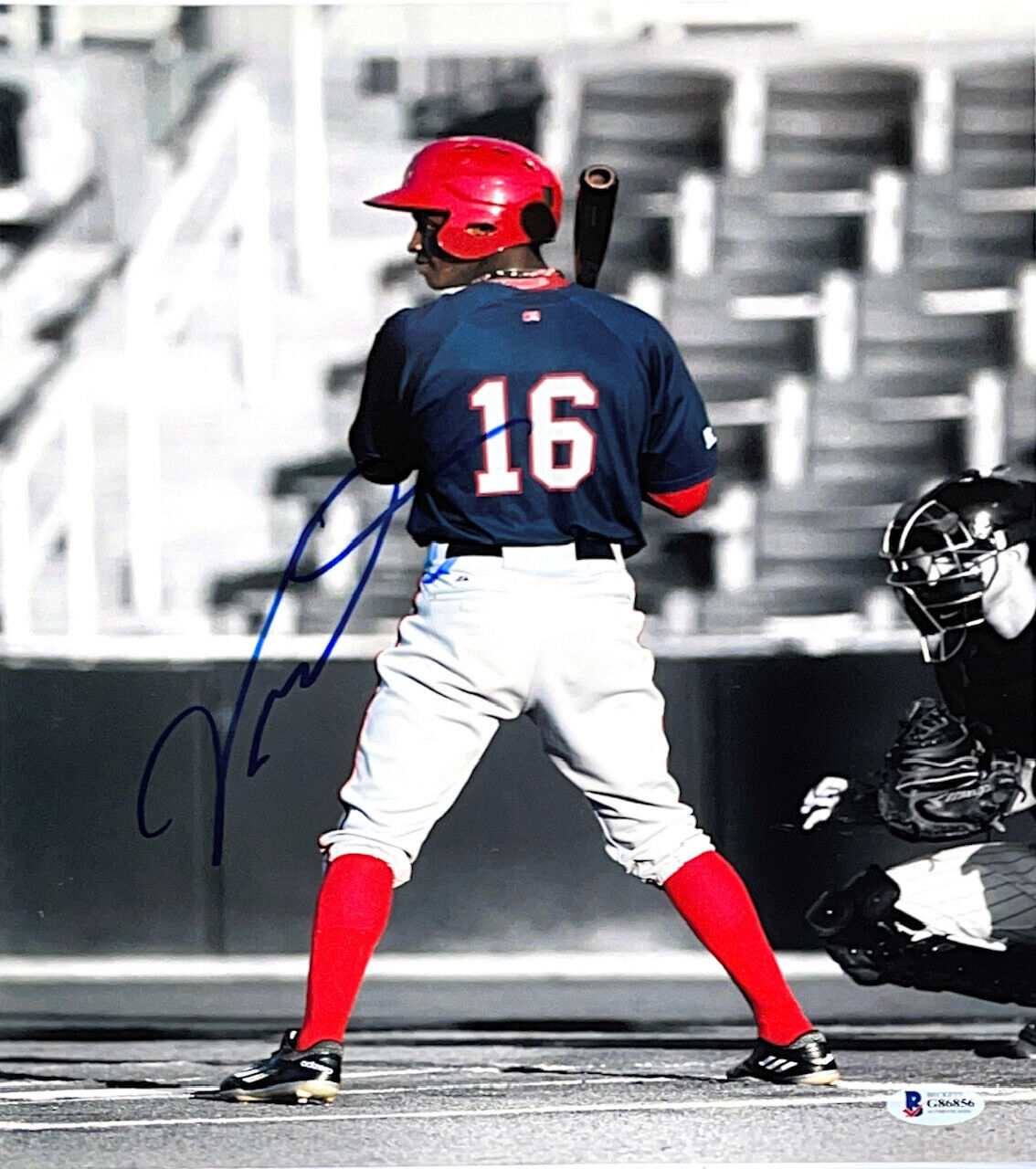 VICTOR ROBLES HAND SIGNED AUTOGRAPHED 11X14 Photo Poster painting WITH BECKETT COA VERY RARE