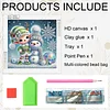 Diamond Painting-DIY Crystal Rhinestone Snowman