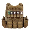 NIJ IV One-Button Release Multifunctional Hanging Tactical Vest Breathable Wear-Resistant Bulletproof Vest