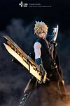 1/6 Scale Sction Figure AC ver. Cloud Strife - (FF7) Final Fantasy VII Statue - GAMETOYS