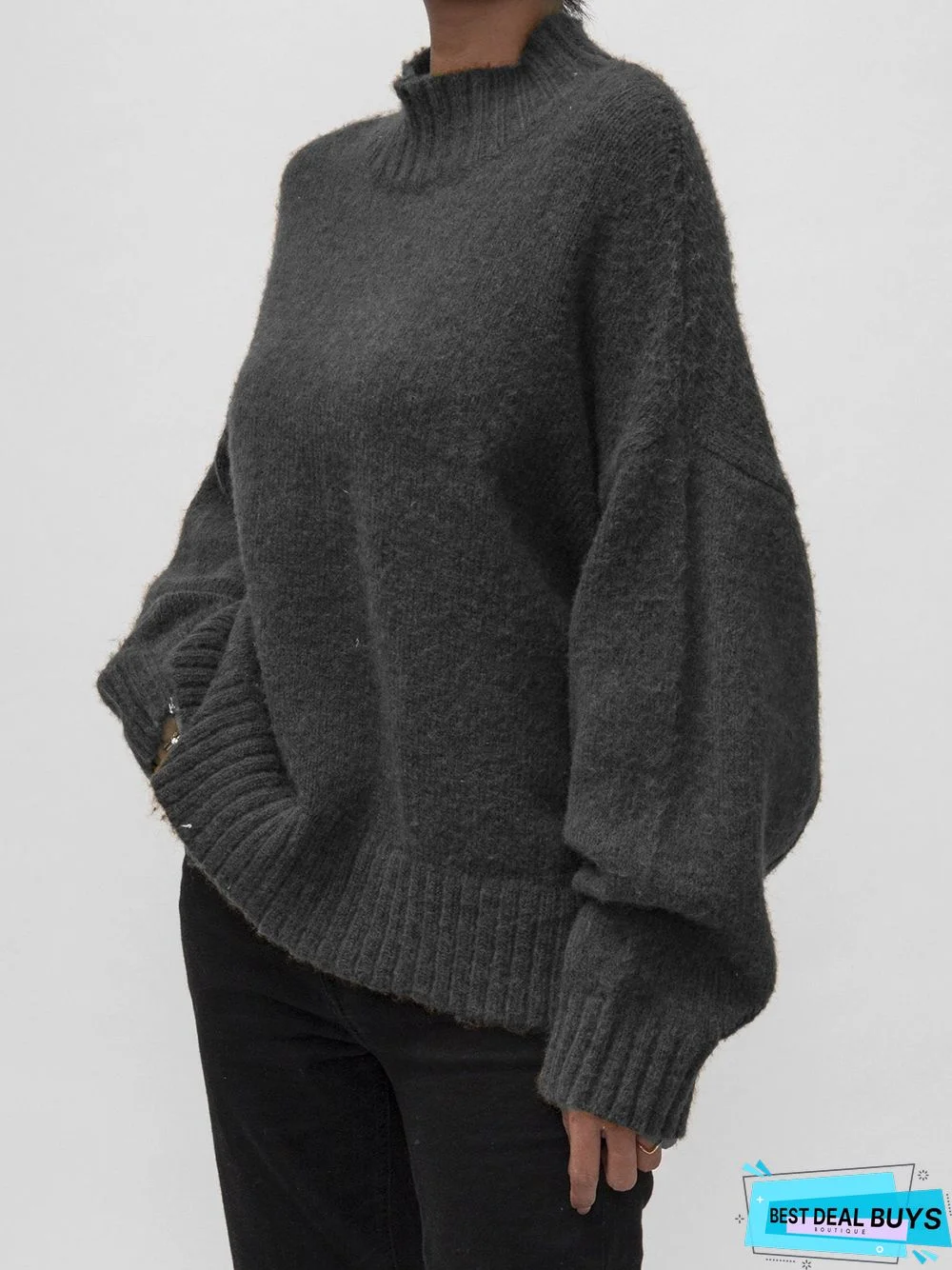 Brown Knitted Sweater