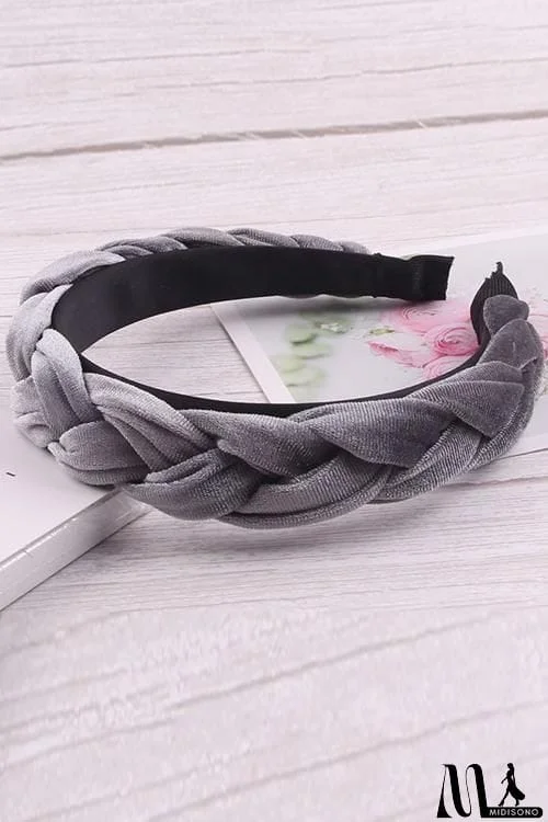 MidiSono - Velvet Braid Headband